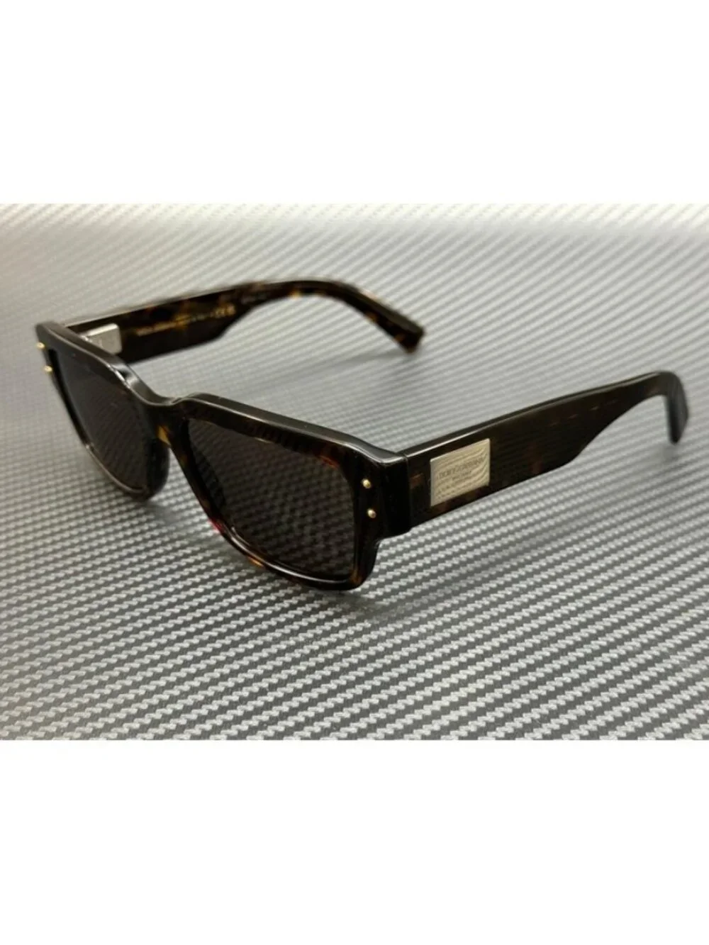 New Dolce & Gabbana Men Havana Sunglasses 54-19-140
